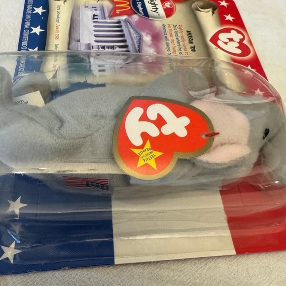 Ty Beanie Babies McDonald's 2000 Righty the Elephant Collectible Y2K USA - Picture 4 of 7